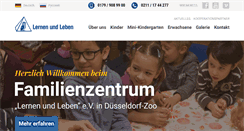 Desktop Screenshot of lernenleben.de